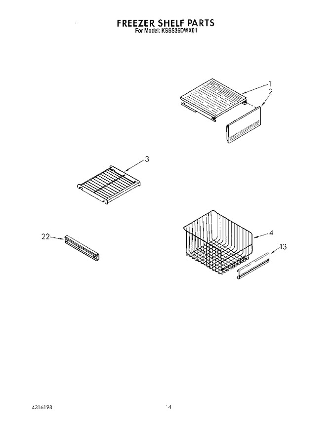 Diagram for KSSS36DWX01