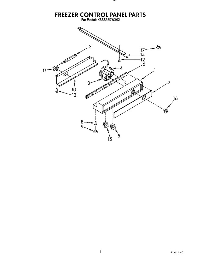 Diagram for KSSS36DWX02