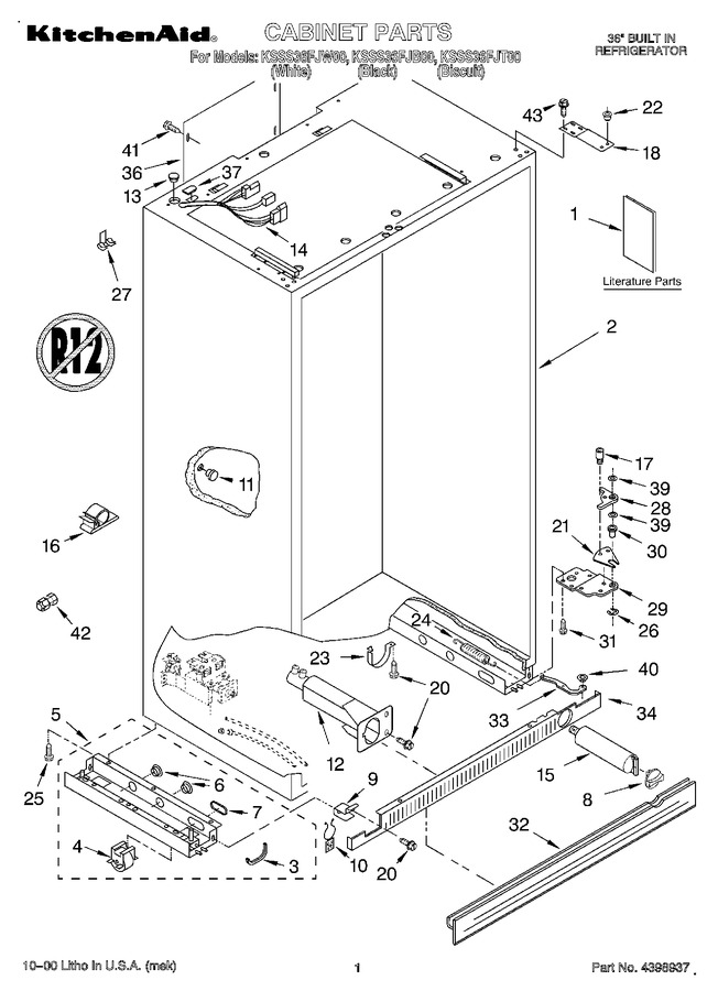 Diagram for KSSS36FJW00