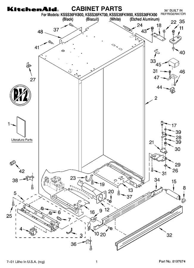 Diagram for KSSS36FKX00