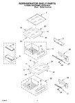 Diagram for 07 - Refrigerator Shelf Parts