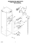 Diagram for 04 - Refrigerator Liner Parts