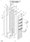 Diagram for 10 - Freezer Door