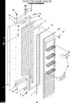 Diagram for 10 - Freezer Door