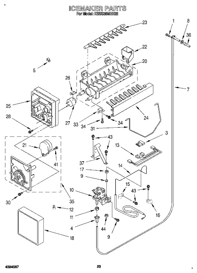 Diagram for KSSS36MDX02