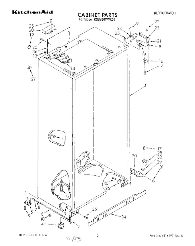 Diagram for KSSS36MWX00