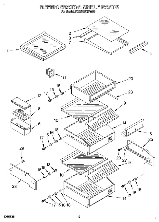 Diagram for KSSS36QDW00