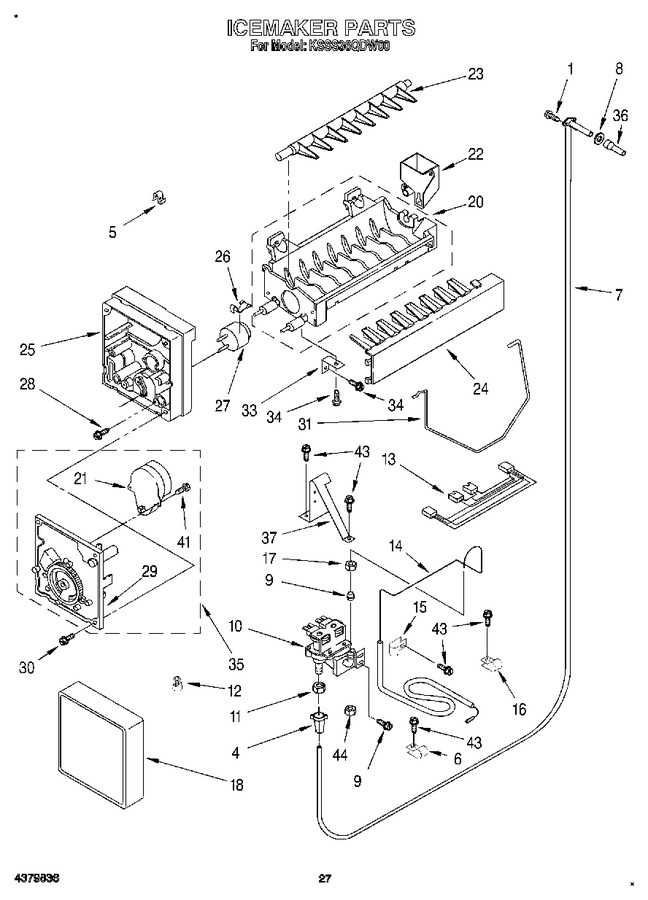 Diagram for KSSS36QDW00