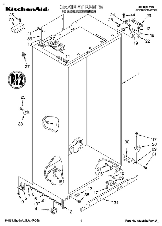 Diagram for KSSS36QDX00