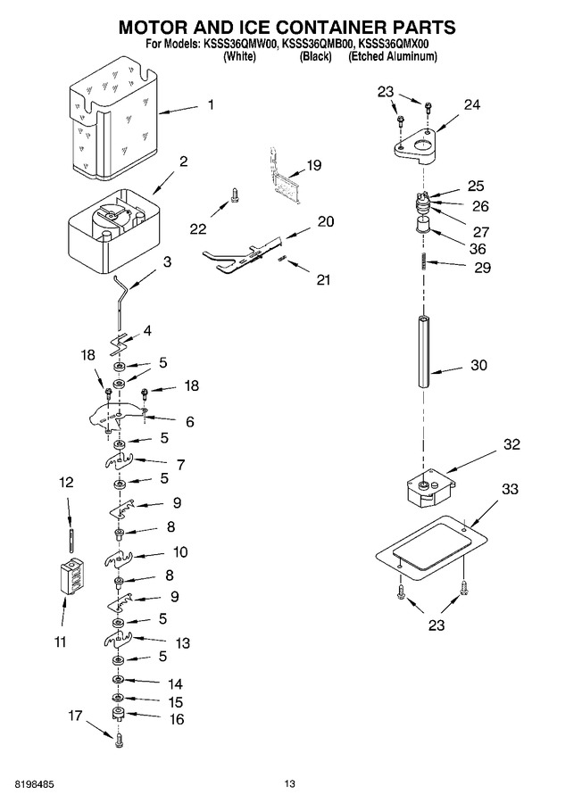 Diagram for KSSS36QMW00