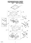 Diagram for 07 - Refrigerator Shelf Parts