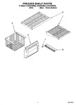 Diagram for 03 - Freezer Shelf Parts