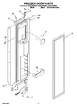 Diagram for 11 - Freezer Door Parts