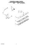 Diagram for 05 - Control Panel Parts