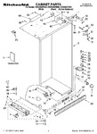 Diagram for 01 - Cabinet Parts