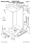 Diagram for 01 - Cabinet Parts