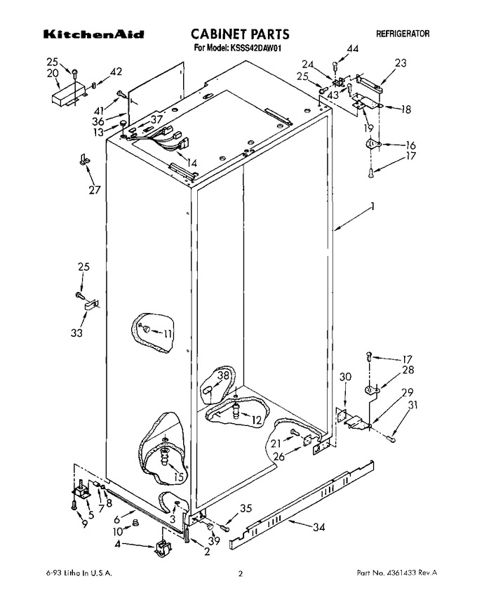 Diagram for KSSS42DAW01