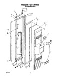 Diagram for 12 - Freezer Door