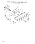 Diagram for 07 - Refrigerator Control Panel