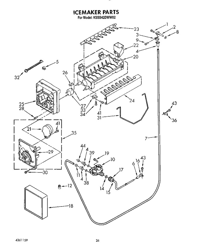 Diagram for KSSS42DWW02