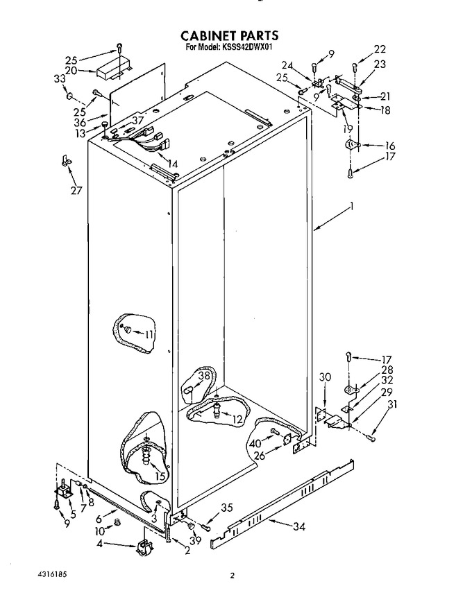 Diagram for KSSS42DWX01