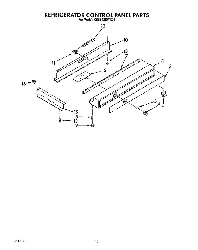 Diagram for KSSS42DWX01