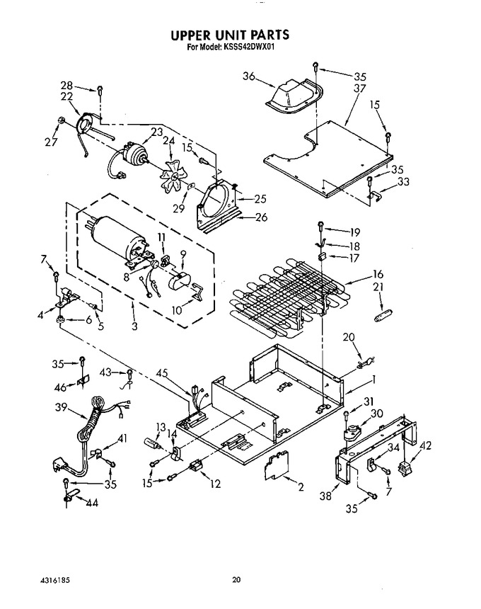 Diagram for KSSS42DWX01