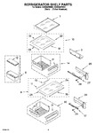 Diagram for 07 - Refrigerator Shelf Parts