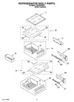 Diagram for 07 - Refrigerator Shelf Parts