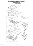 Diagram for 07 - Refrigerator Shelf Parts