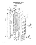 Diagram for 10 - Freezer Door