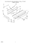 Diagram for 05 - Refrigerator Control Panel