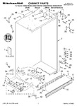 Diagram for 01 - Cabinet Parts