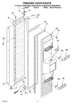 Diagram for 11 - Freezer Door Parts