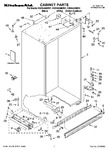 Diagram for 01 - Cabinet Parts