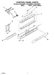 Diagram for 05 - Control Panel Parts