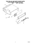 Diagram for 06 - Top Grille And Unit Cover Parts