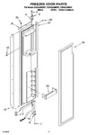 Diagram for 11 - Freezer Door Parts