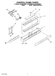 Diagram for 05 - Control Panel Parts