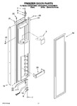 Diagram for 11 - Freezer Door Parts