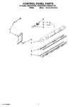 Diagram for 05 - Control Panel Parts