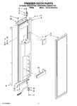 Diagram for 11 - Freezer Door Parts