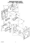 Diagram for 12 - Dispenser Front Parts