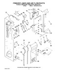 Diagram for 08 - Freezer Liner And Air Flow Parts