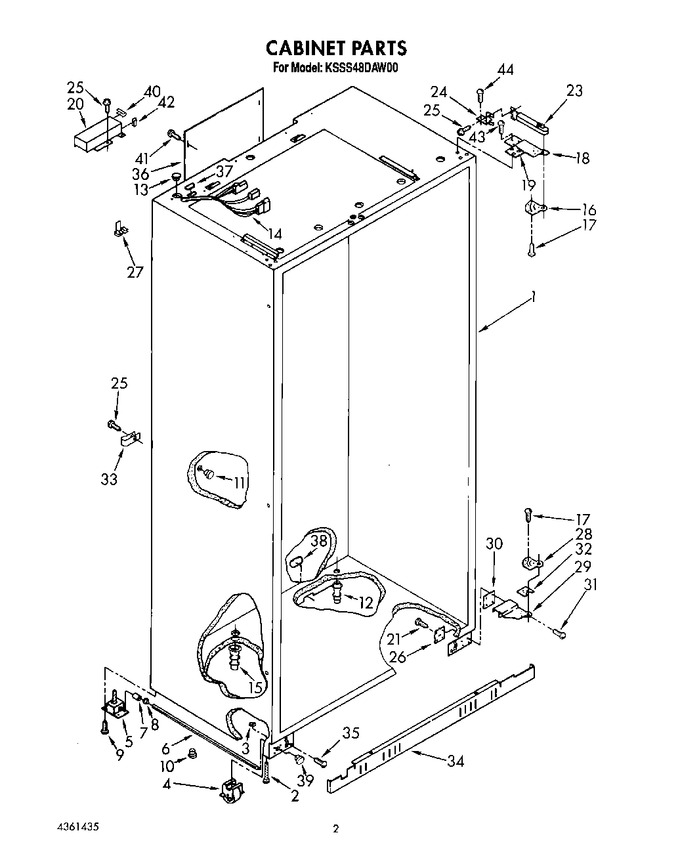 Diagram for KSSS48DAW00