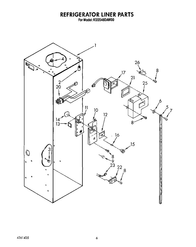 Diagram for KSSS48DAW00