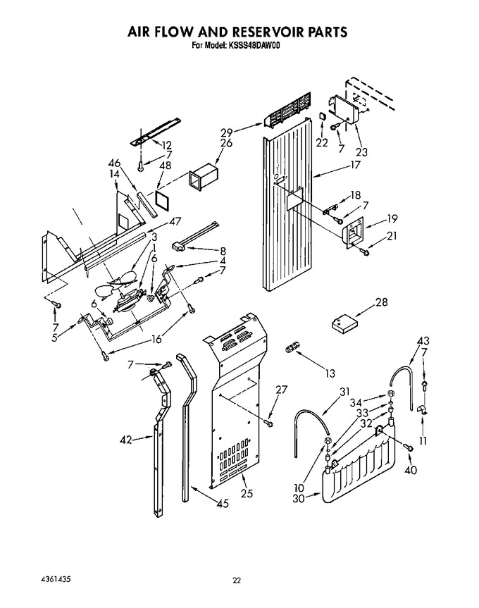 Diagram for KSSS48DAW00