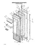 Diagram for 08 - Refrigerator Door