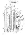 Diagram for 08 - Freezer Door