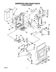 Diagram for 09 - Dispenser And Front